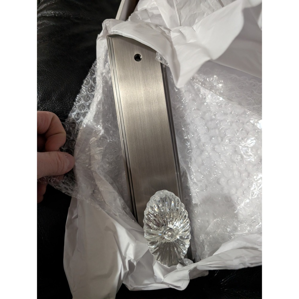 Nostalgic Warehouse Grandeur Fifth Avenue Passage Crystal Glass Door Knob